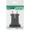 Adaptador de viagem InLine tipo F para I alemão para Austrália + Nova Zelândia