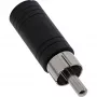 Adaptador de áudio InLine RCA macho / conector fêmea 3,5 mm mono 99325