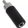 Adaptador de áudio InLine RCA macho / conector fêmea 3,5 mm mono 99325