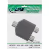 Adaptador de áudio conector fêmea jack 3,5 mm mono / 2x conector fêmea RCA InLine 99338