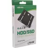 Suporte de montagem InLine para HDD/SSD, 2,5 polegadas para 3,5 polegadas, com parafusos, preto