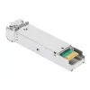 Módulo transceptor ótico SFP Gigabit Fiber Industrial Intellinet 1000Base-LX monomodo 10 km prateado