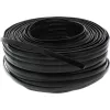 Cabo modular InLine 68818 cabo plano de 8 fios 100m rolo preto