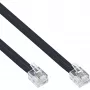 Cabo modular InLine RJ12 ficha / ficha 6P6C 10m