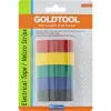 Fita isoladora InLine pack de 5 18 mm x 9 m várias cores