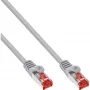 Cabo de rede InLine S/FTP PiMF Cat.6 250MHz cobre sem halogéneos cinzento 10m