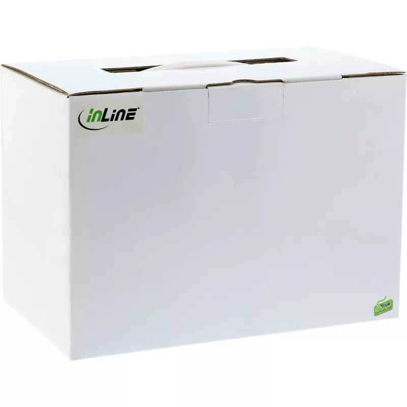 Comutador KVM de secretária InLine, 2 portas, monitor duplo DisplayPort 1.2, 4K, USB 2.0