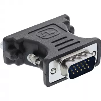 Adaptador DVI-A InLine DVI 24+5 fêmea / HD15 macho