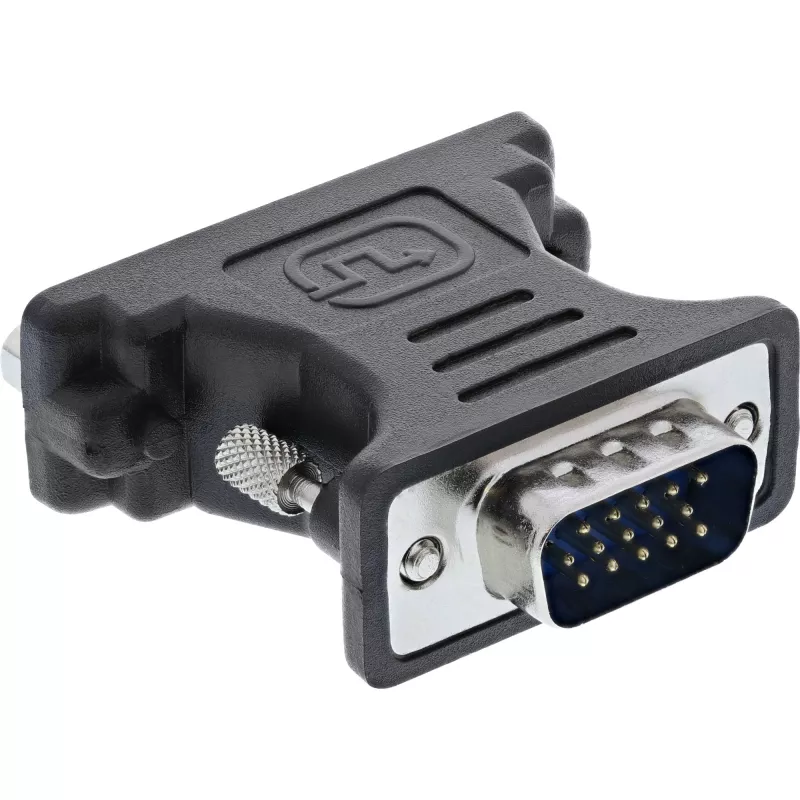 Adaptador DVI-A InLine DVI 24+5 fêmea / HD15 macho