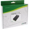 Placa de som USB InLine 33051C com som surround 7.1 virtual
