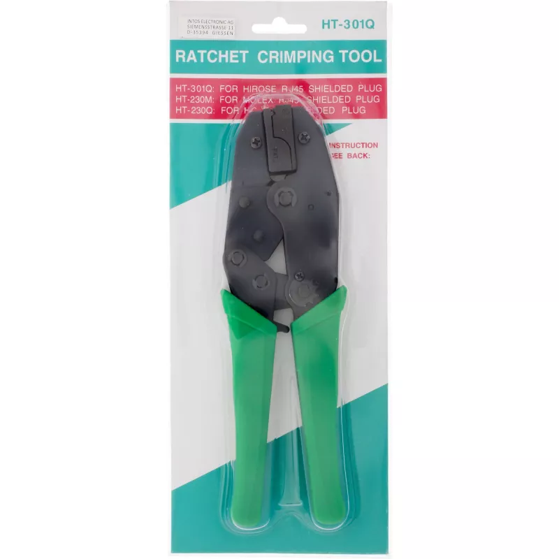 Alicate de cravar InLine para todas as fichas Hirose RJ45 8P8C