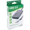 Leitor de cartões InLine 66772F USB cinzento