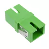 Adaptador de fibra ótica InLine 89992G Simplex SC/SC SM verde