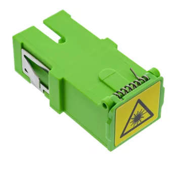 Adaptador de fibra ótica InLine 89992F SC/SC Single-Mode verde