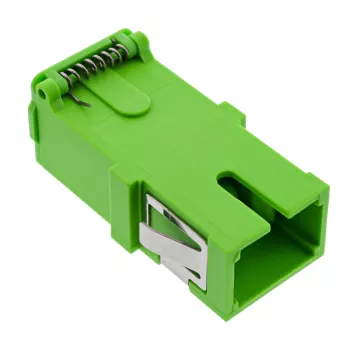 Adaptador de fibra ótica InLine 89992F SC/SC Single-Mode verde