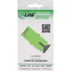 Adaptador de fibra ótica InLine 89992F SC/SC Single-Mode verde