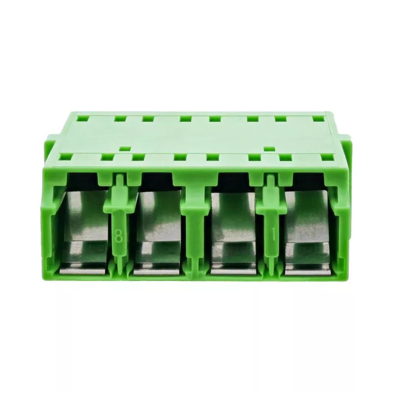 Acoplador de fibra ótica InLine 89989I quad LC/LC Singlemode verde