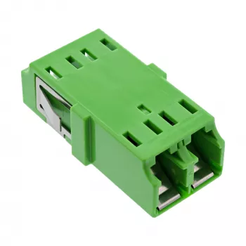 Adaptador de fibra ótica InLine 89989P LC/LC SM verde