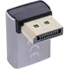 Adaptador de mudança de género InLine 17291G DisplayPort cinzento, preto