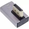 Adaptador de mudança de género DisplayPort InLine 17291H cinzento preto banhado a ouro