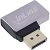 InLine 17291E cabo adaptador de género DisplayPort cinzento, preto