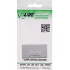 Adaptador de género DisplayPort InLine 17291A cinzento banhado a ouro