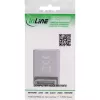 InLine 17291F adaptador DisplayPort 1.4, macho/fêmea, 90 graus para baixo, 8K