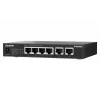 QNAP QSW-2104-2T-R2 switch de rede não gerido 10G Ethernet (100/1000/10000) de secretária preto