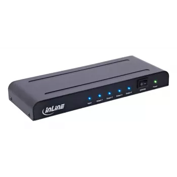 Splitter de vídeo HDMI InLine 65010K 4x HDMI 4K Ultra HD