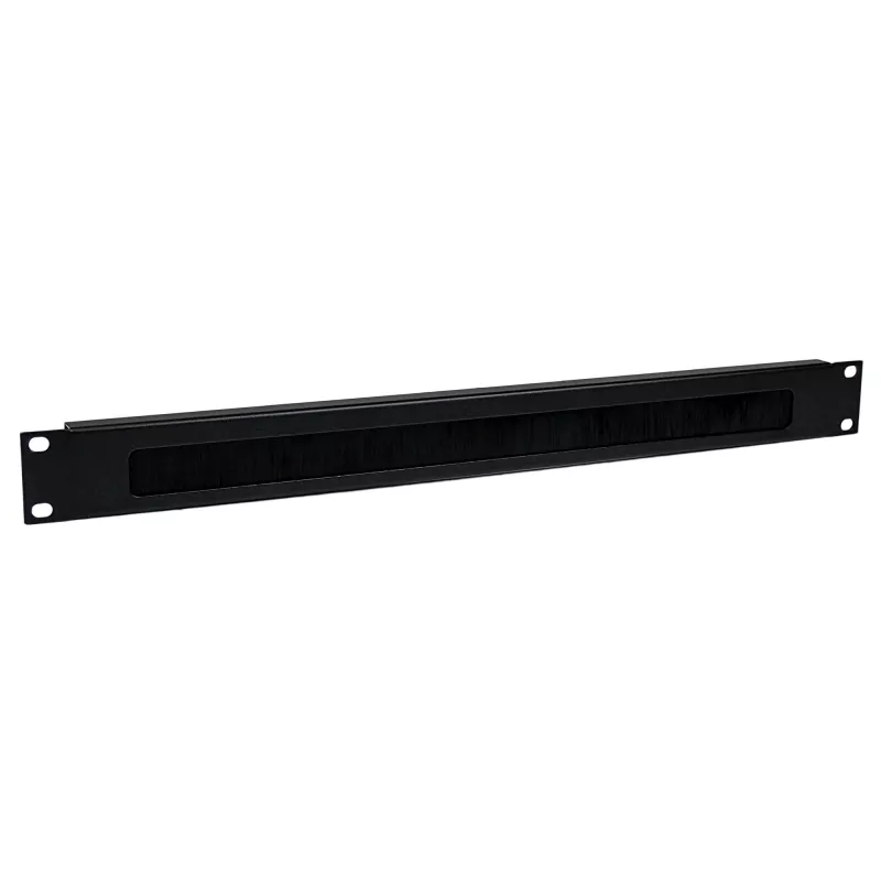 StarTech.com painel de gestão de cabos com tira de escovas de alta densidade 1U, guia de cabos horizontal em aço fiável para centros de dados