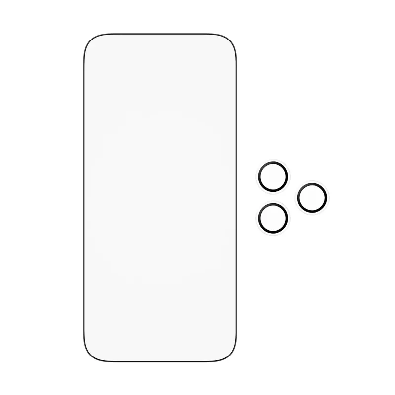 PanzerGlass 2-in-1 Essentials Bundle iPhone 17 Pro Max resistente a riscos e choques