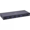 InLine 57885D Switch KVM, 4 vias, HDMI, 8K@60Hz, USB 3.2, com IR e RS-232