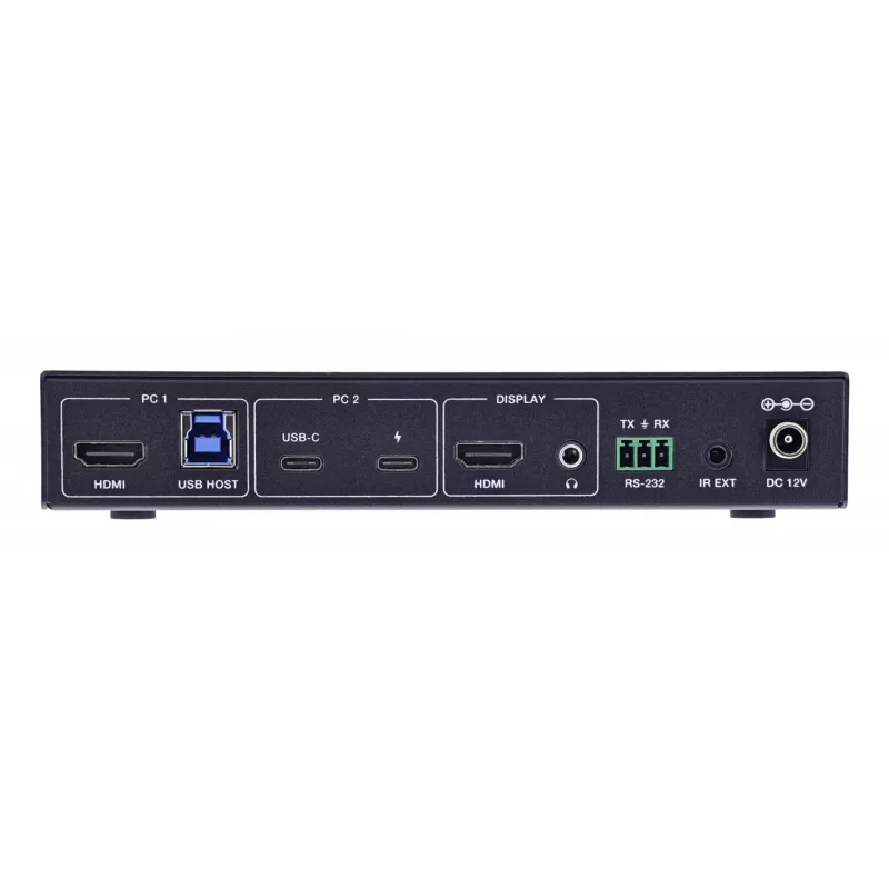 InLine 57885E Switch KVM, 2 vias, HDMI e USB-C, 4K60Hz