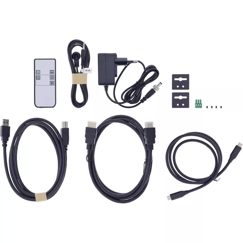 InLine 57885E Switch KVM, 2 vias, HDMI e USB-C, 4K60Hz