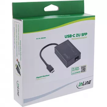 InLine 66659M Placa de rede Fiber 1000 Mbit/s
