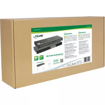 InLine 57885A Comutador de vídeo HDMI