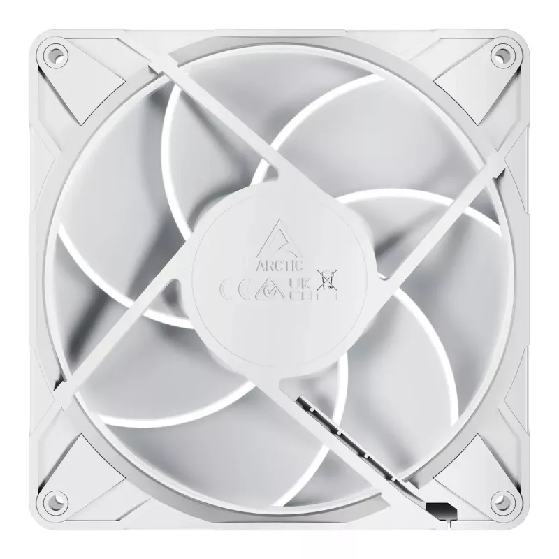 ARCTIC Freezer P14 Pro A-RGB (branco) - pack de 3 ventoinhas A-RGB PWM de 140 mm com distribuidor de cabos