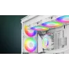 ARCTIC Freezer P14 Pro A-RGB (branco) - pack de 3 ventoinhas A-RGB PWM de 140 mm com distribuidor de cabos