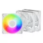 ARCTIC Freezer P14 Pro A-RGB (branco) - pack de 3 ventoinhas A-RGB PWM de 140 mm com distribuidor de cabos