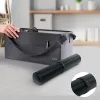 Leitz Tapete de secretária grande. Cor do produto: preto, Material: policloreto de vinilo (PVC). Largura: 400 mm, Profundidade: 800 mm, Altura: 2 mm