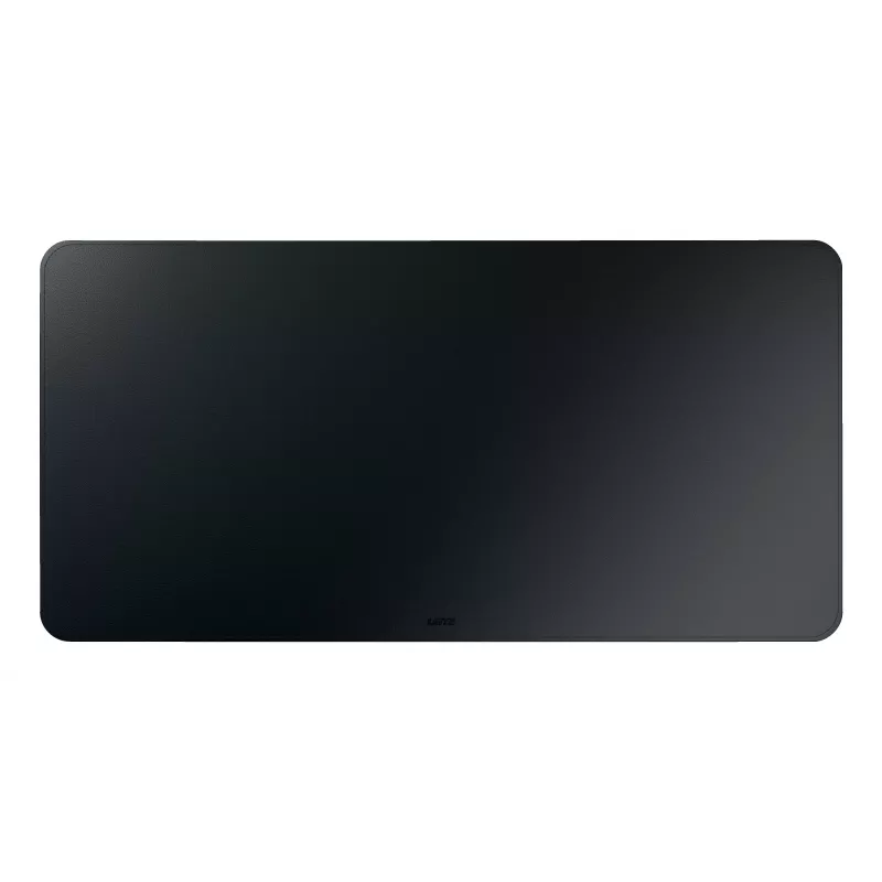 Leitz Tapete de secretária grande. Cor do produto: preto, Material: policloreto de vinilo (PVC). Largura: 400 mm, Profundidade: 800 mm, Altura: 2 mm