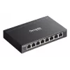 TP-Link Omada ES208GP Switch de rede Gerido L2 Gigabit Ethernet (10/100/1000) Power over Ethernet (PoE) calha DIN preto