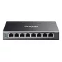 TP-Link Omada ES208GP Switch de rede Gerido L2 Gigabit Ethernet (10/100/1000) Power over Ethernet (PoE) calha DIN preto