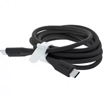 Cabo USB InLine 35892 2 m USB-C preto USB 2.0 0,48 Gbit/s