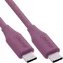 Cabo USB InLine 35891P 1m USB C violeta USB 2.0 0,48 Gbit/s