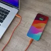Cabo USB InLine 35891O USB 2.0 1 m USB C laranja