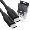 Cabo USB InLine 35891 USB 2.0 1 m USB-C preto