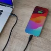Cabo USB InLine 35891 USB 2.0 1 m USB-C preto