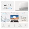 TP-Link DECO BE22 dupla banda (2,4 GHz / 5 GHz) Wi-Fi 7 (802.11be) branco 2 Intern