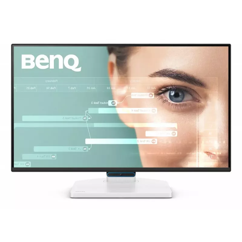 Monitor de computador BenQ GW2490TC 24 polegadas (61 cm) IPS Full HD 1920x1080 LED, 5 ms, ângulo de visão de 178°, altifalantes integrados, VESA, preto/branco